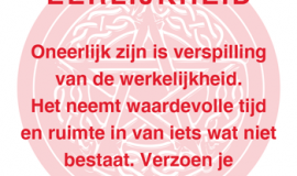 Dag 12: Eerlijkheid